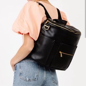 Fawn Design Black Diaper Bag